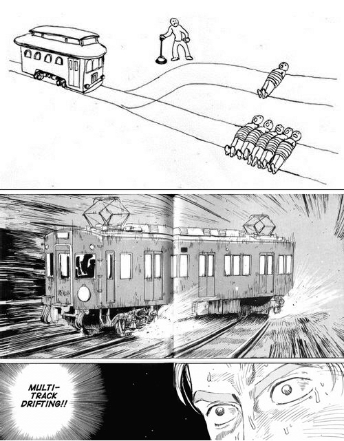 Solving the trolley problem with multi-track drifting.
